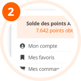 Image des points Alfa Bonus collectés jusqu'à présent